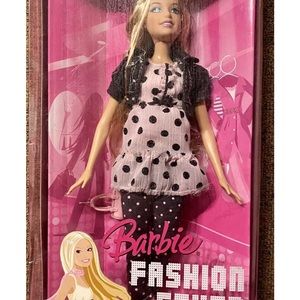 NEW Fashion Fever Barbie in Pink Polka Dots & Capris 2007 Mattel No. L3331 NRFB